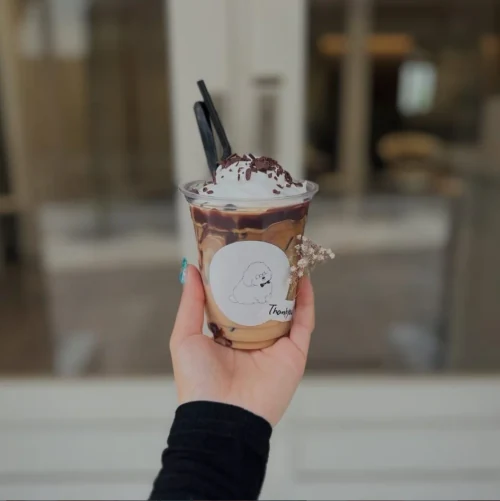 チョコレートクリームラテ